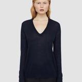 Blue Cashair V Neck Jumper - Joseph