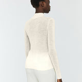 White Cashair High Neck Jumper - Joseph