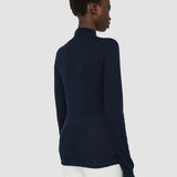 Blue Cashair High Neck Jumper - Joseph