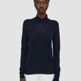 Blue Cashair High Neck Jumper - Joseph