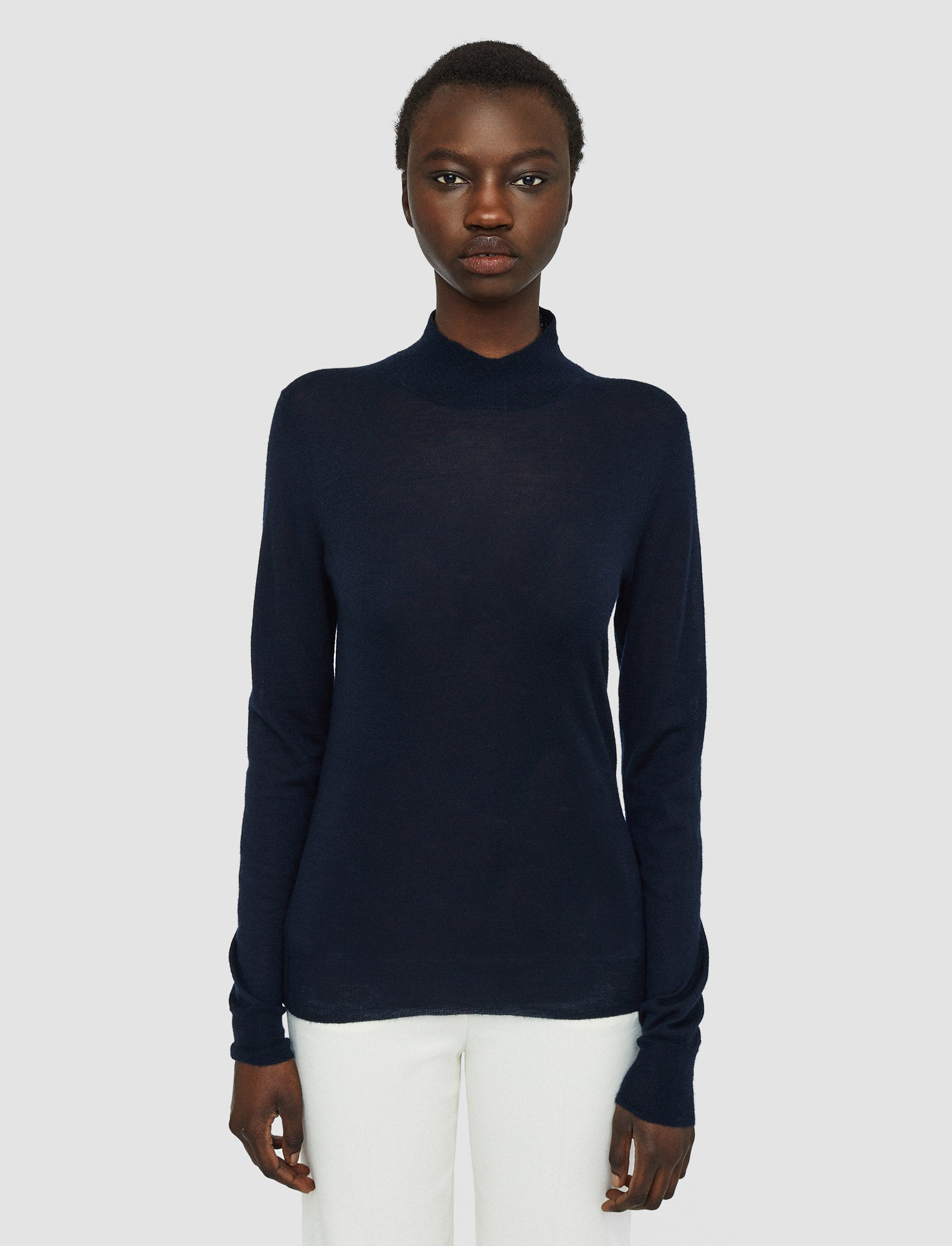 bleu-pull-col-montant-en-cashair-JOSEPH