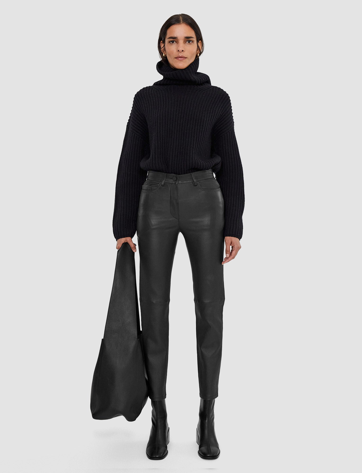 black-leather-stretch-teddy-trousers-JOSEPH