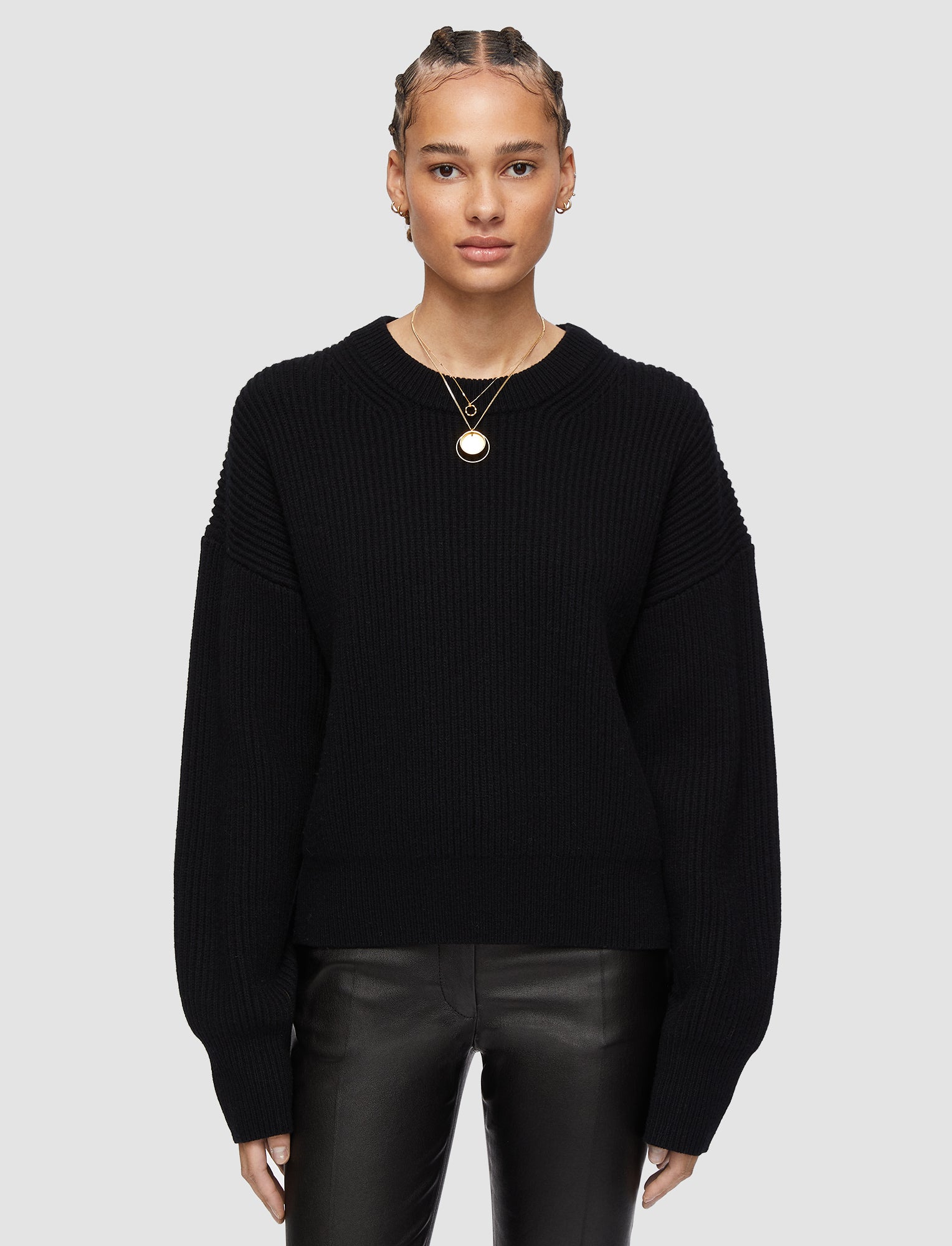 black-cardigan-stitch-jumper-JOSEPH