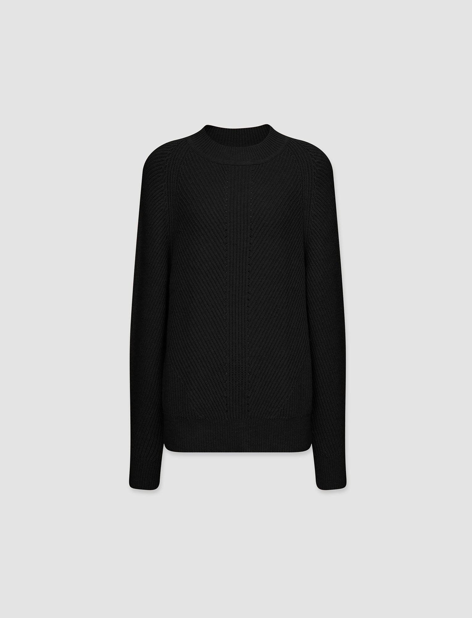 black-luxe-cardigan-stitch-round-neck-jumper-JOSEPH