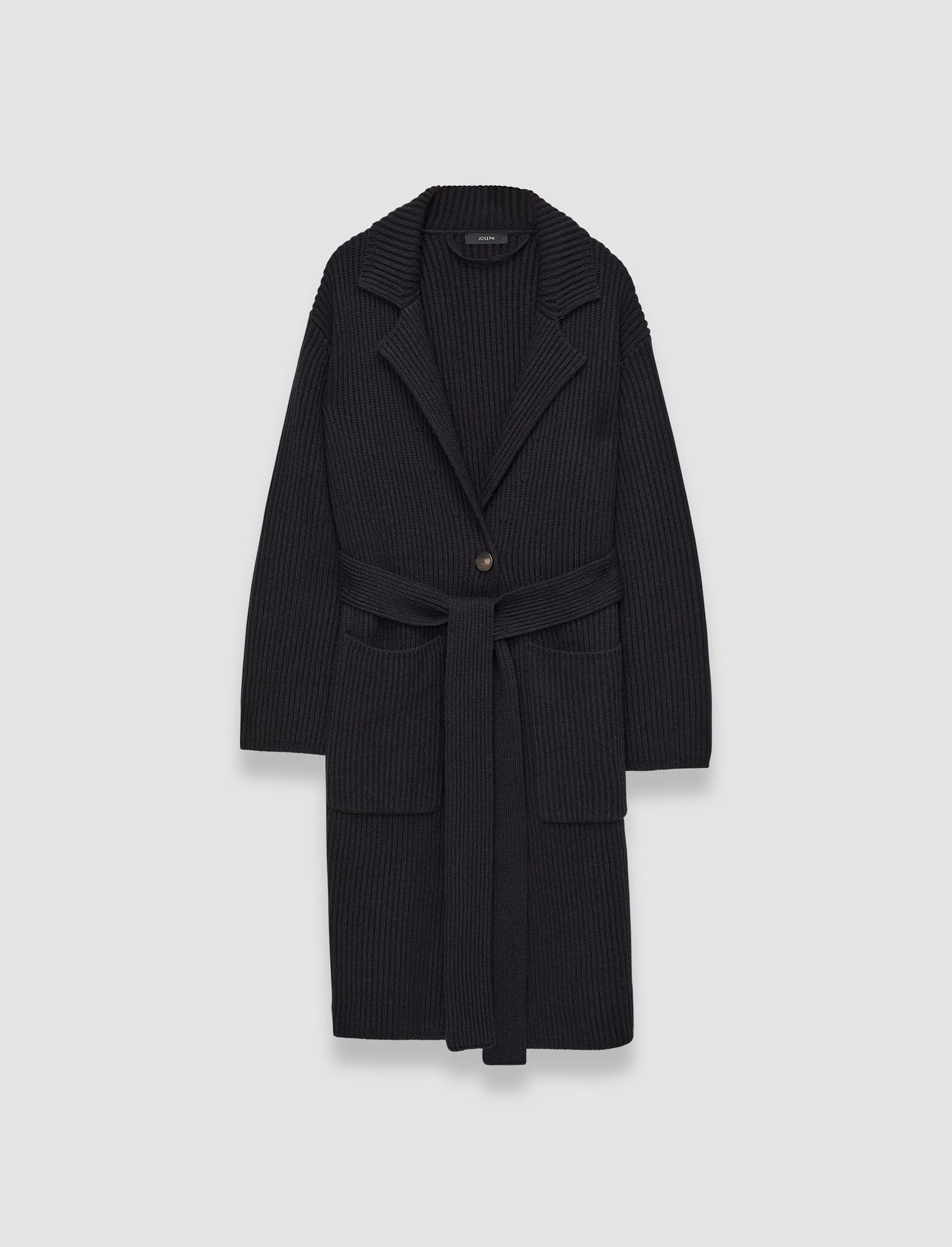 black-luxe-cardigan-stitch-coat-JOSEPH