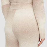 White Printed Knit Trousers - Joseph