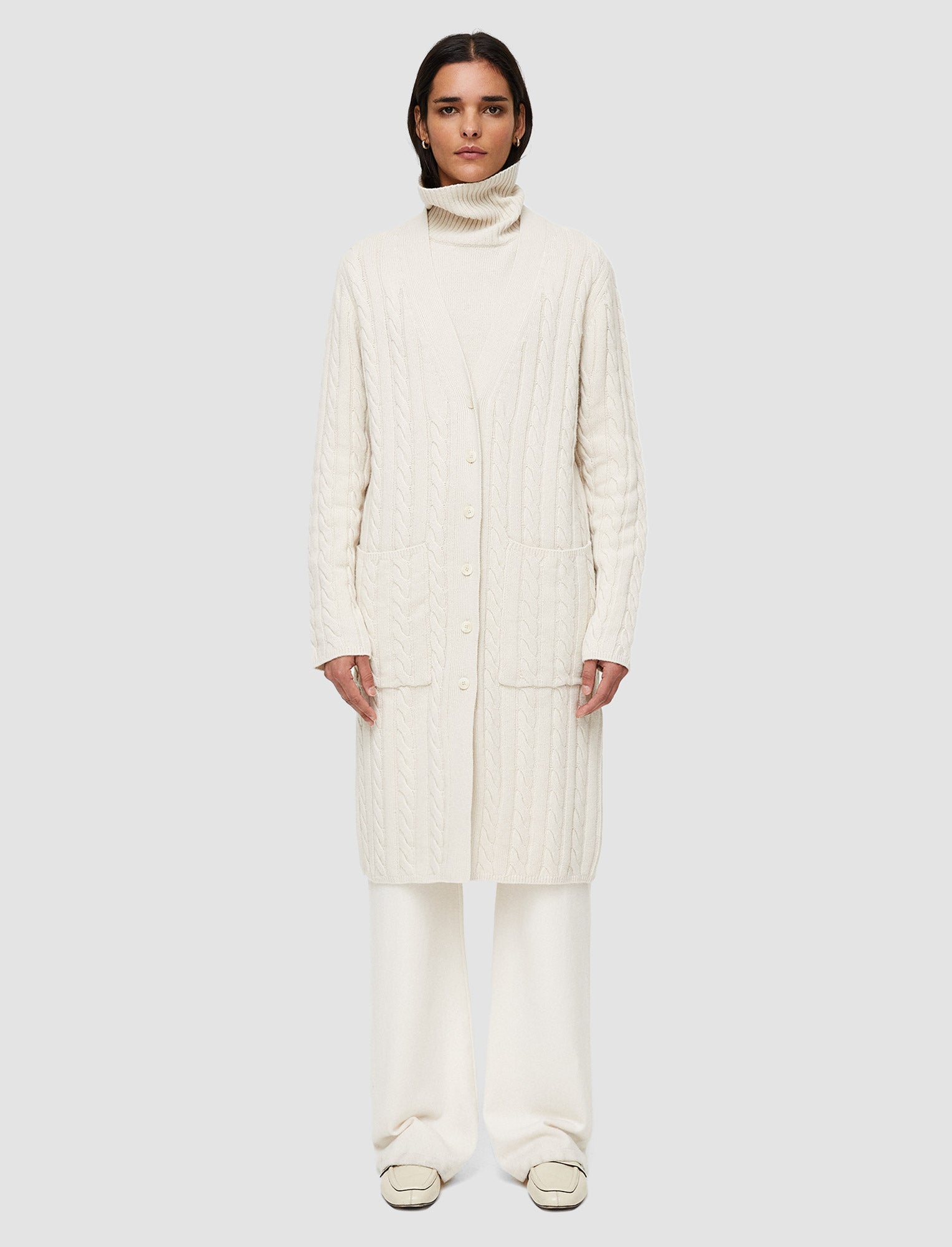 white-light-cable-knit-long-cardigan-JOSEPH