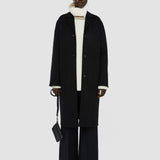 Black Double Face Cashmere Caia Coat - Joseph