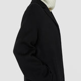 Black Double Face Cashmere Caia Coat - Joseph