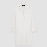 White Double Face Cashmere Caia Coat - Joseph