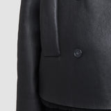 Black Shearling Calla Coat - Joseph