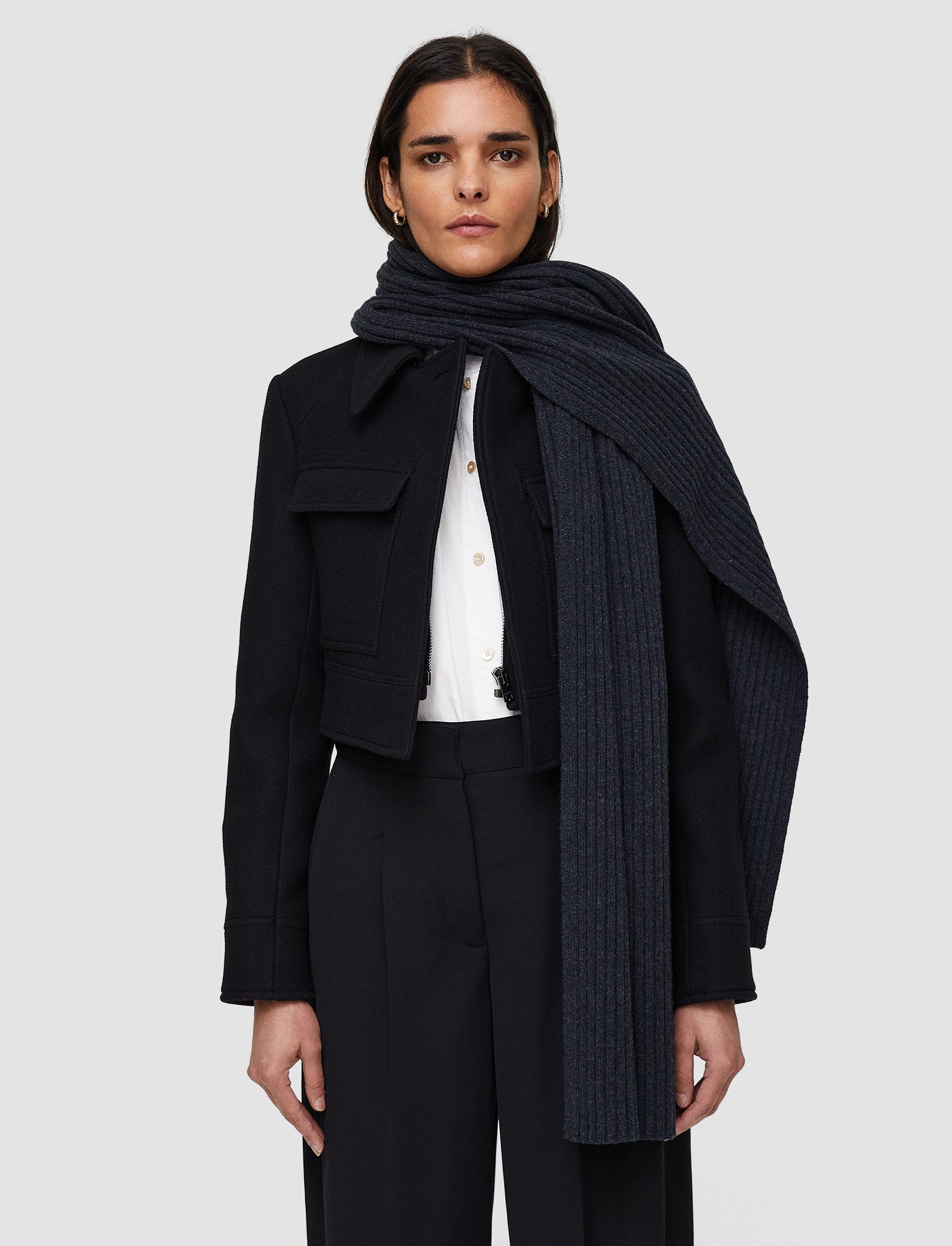 black-soft-wool-scarf-JOSEPH