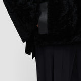 Black Cosser Reversible Shearling Coat - Joseph