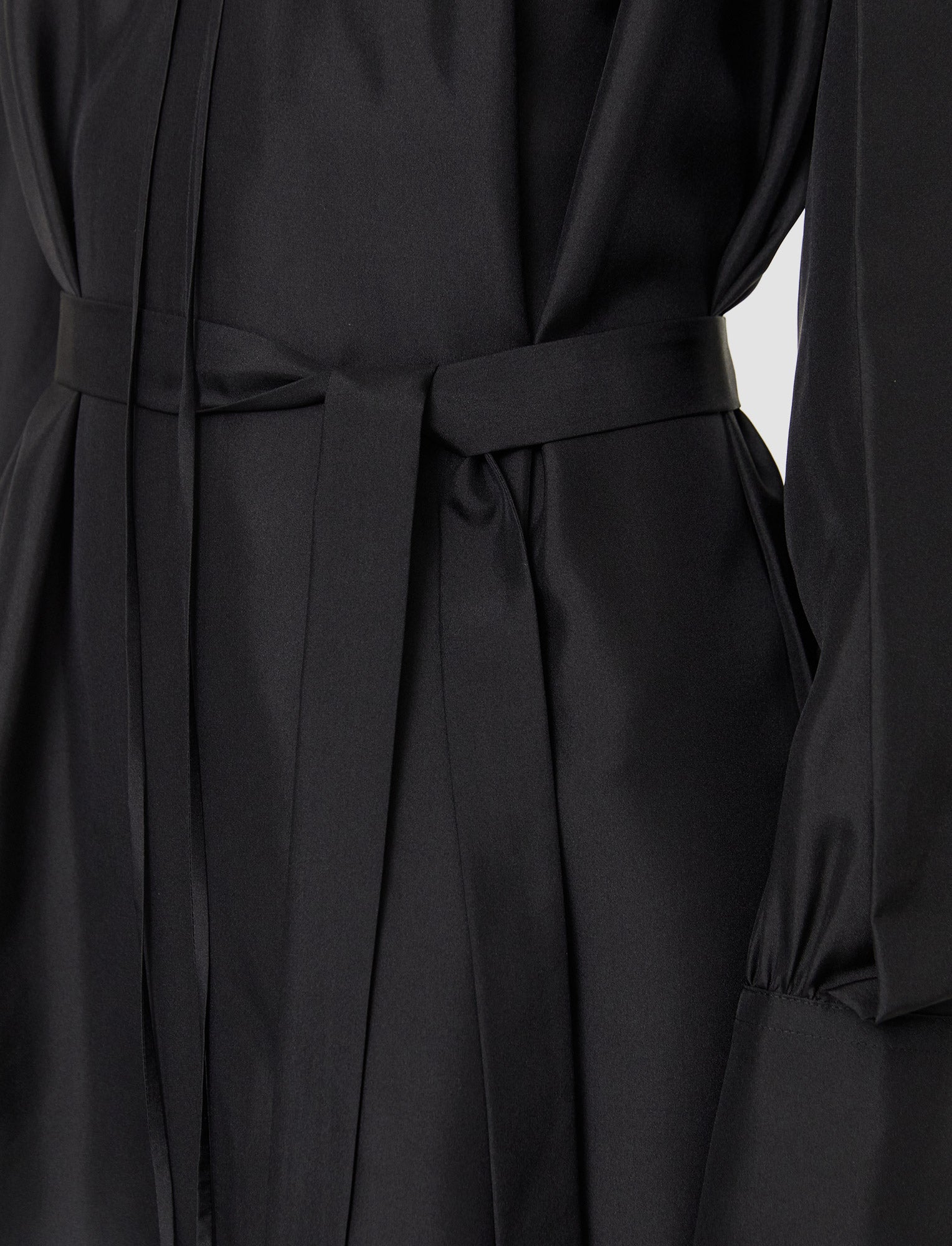 black-silk-habotai-dewar-dress-JOSEPH