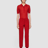 Red Lurex Trousers - Joseph