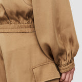 Beige Lightweight Viscose Jeddo Jacket - Joseph