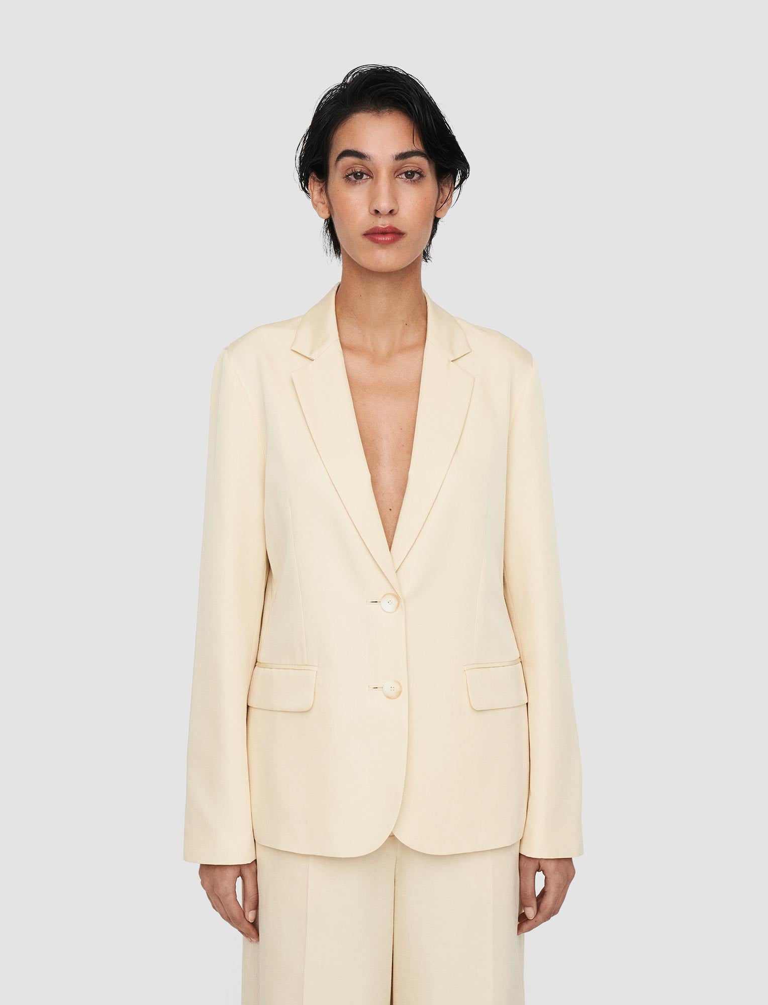 white-soft-cotton-silk-belmore-jacket-JOSEPH