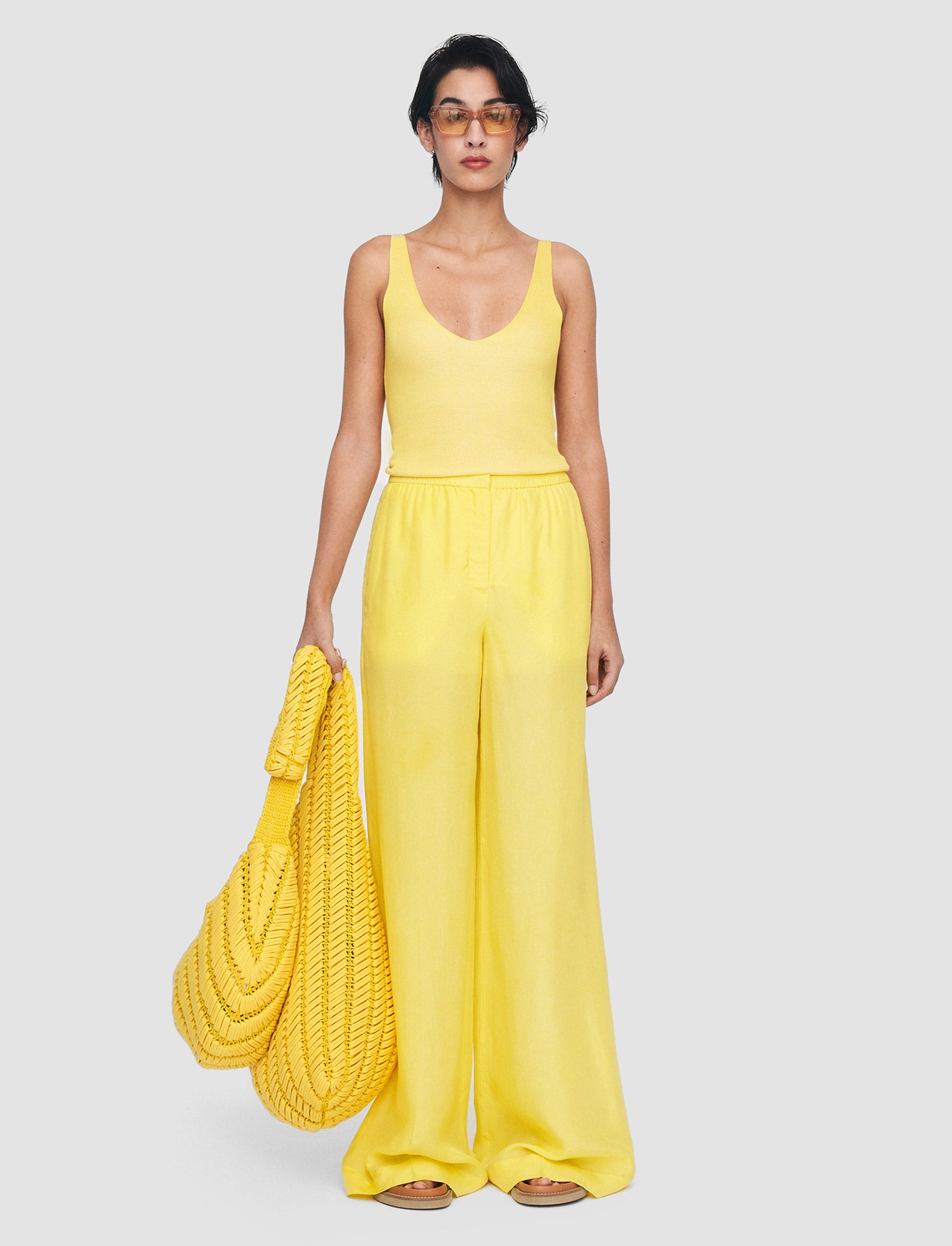 yellow-thoresby-habotai-silk-trousers-JOSEPH