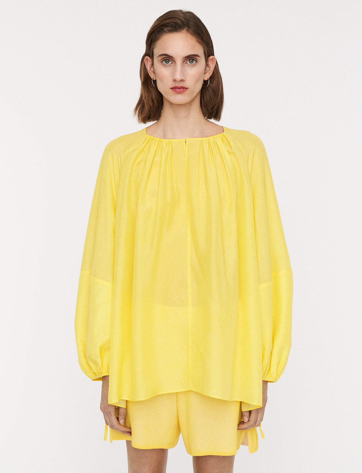 yellow-silk-habotai-baume-blouse-JOSEPH