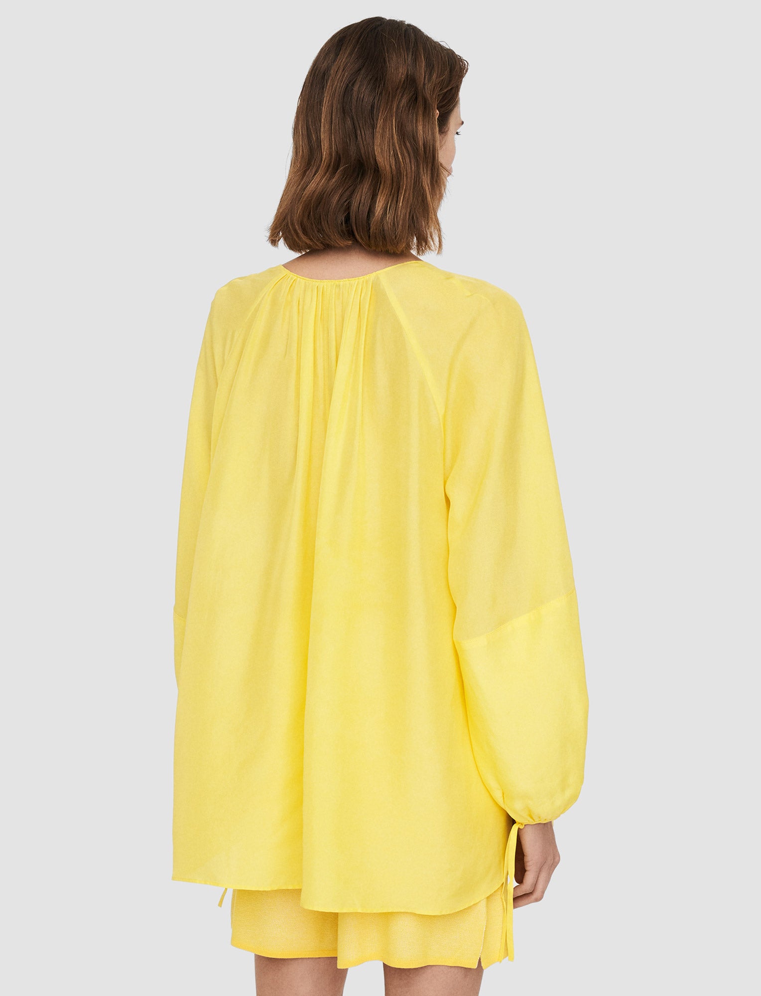 yellow-silk-habotai-baume-blouse-JOSEPH