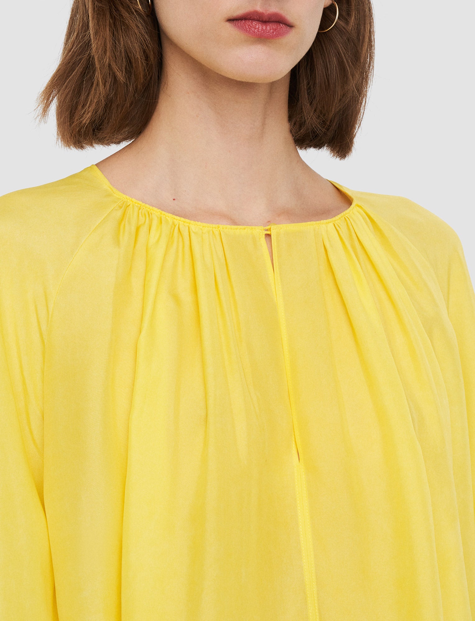 yellow-silk-habotai-baume-blouse-JOSEPH