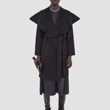 Black Double Face Cashmere Granby Coat - Joseph