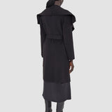 Black Double Face Cashmere Granby Coat - Joseph