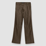 Pantalon Talia en cuir nappa