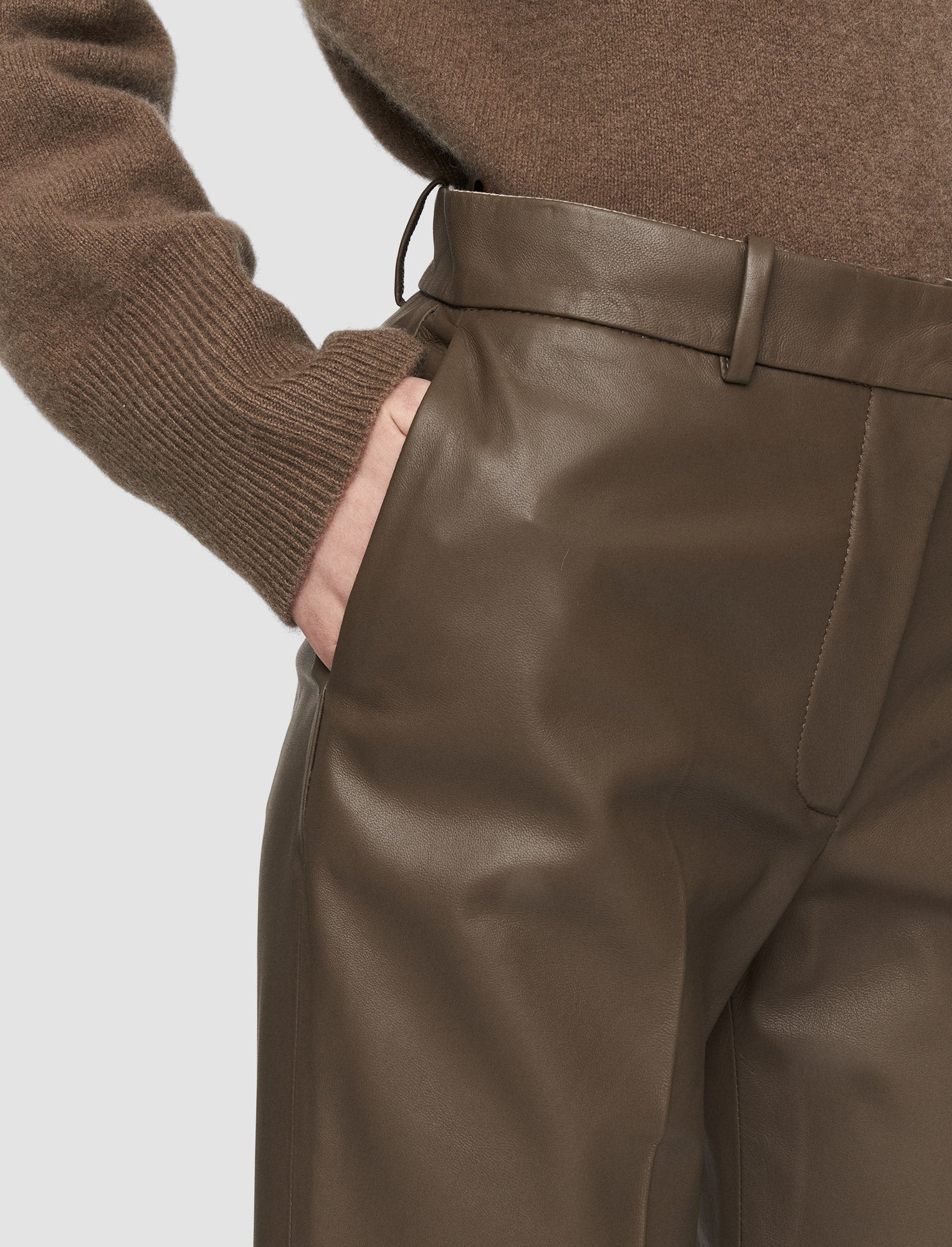 brown-nappa-leather-talia-trousers-JOSEPH