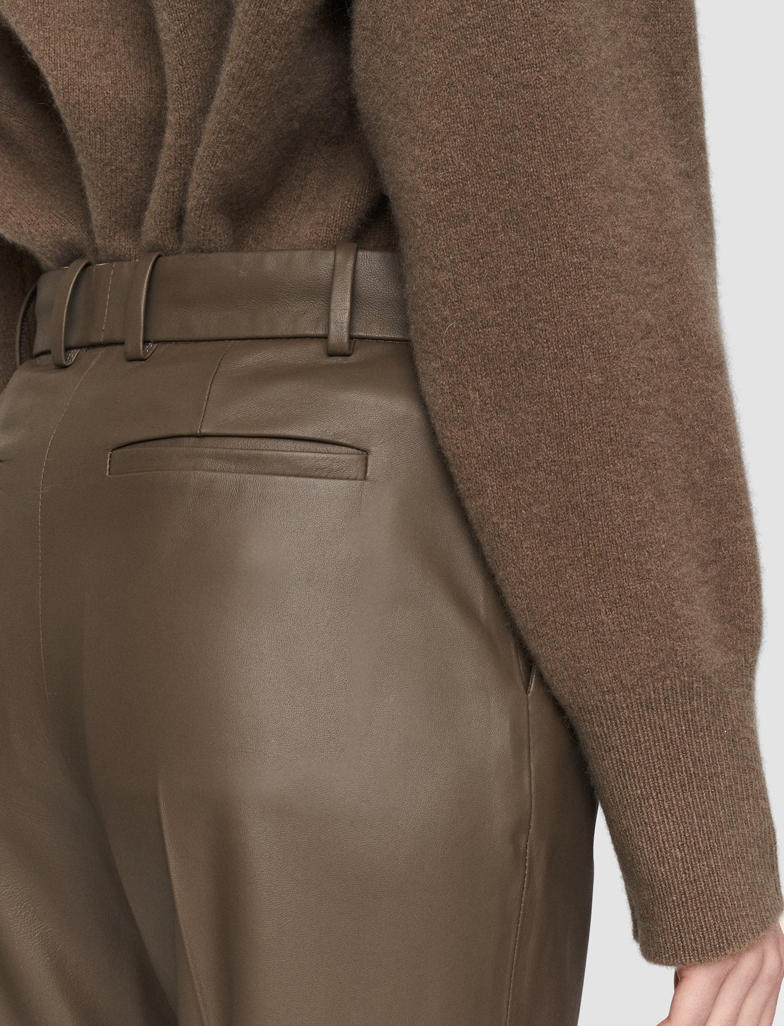 brown-nappa-leather-talia-trousers-JOSEPH