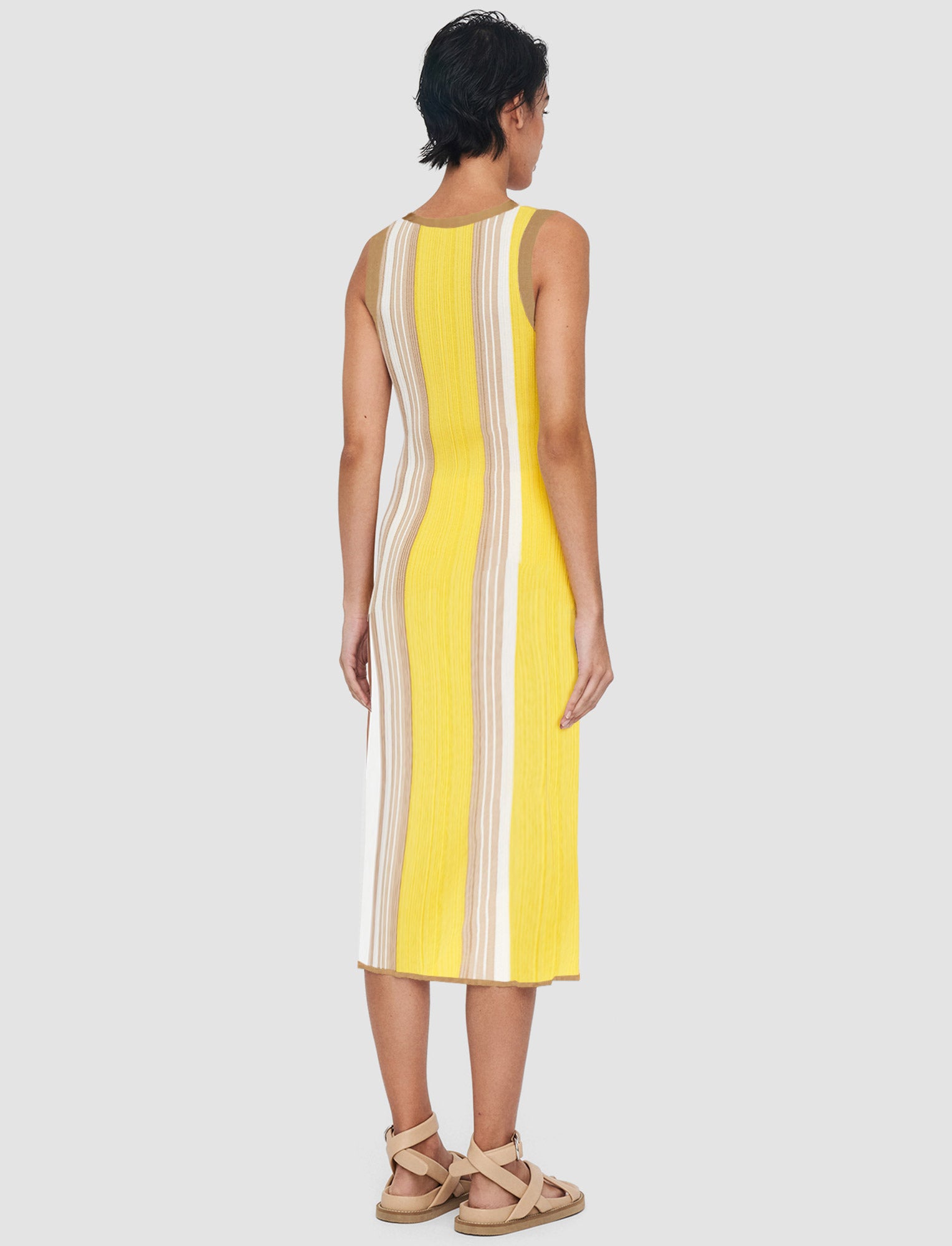 white-colour-block-rib-dress-JOSEPH