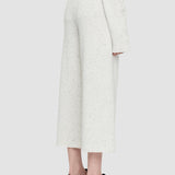 White Tweed Knit Culottes - Joseph