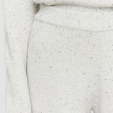 White Tweed Knit Culottes - Joseph