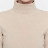 Beige Silk Stretch Top - Joseph