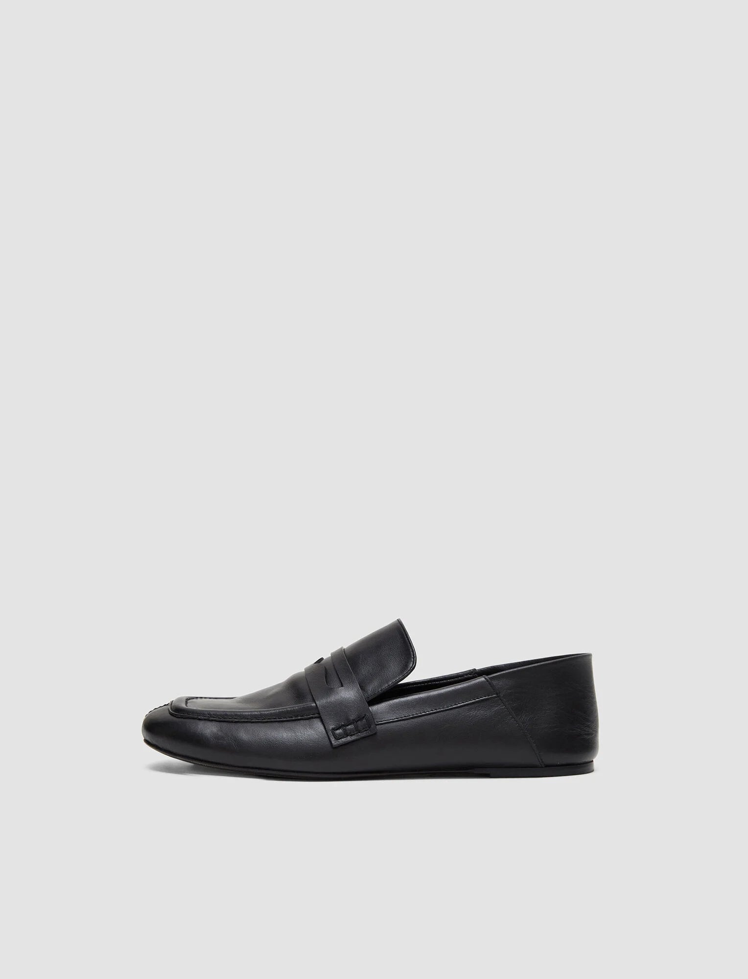 black-leather-loafers-JOSEPH