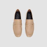 Beige Leather Loafers - Joseph