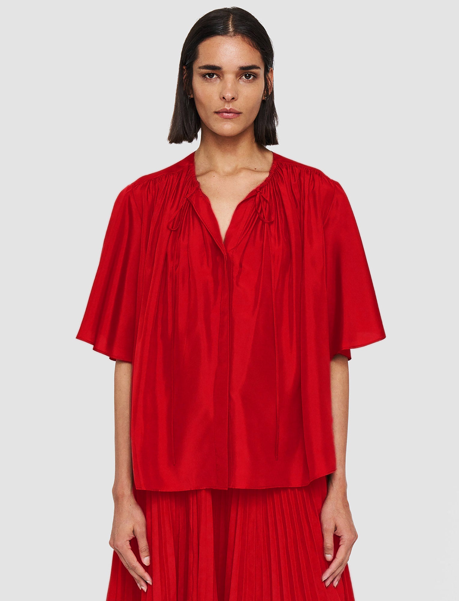 red-silk-habotai-bristow-blouse-JOSEPH