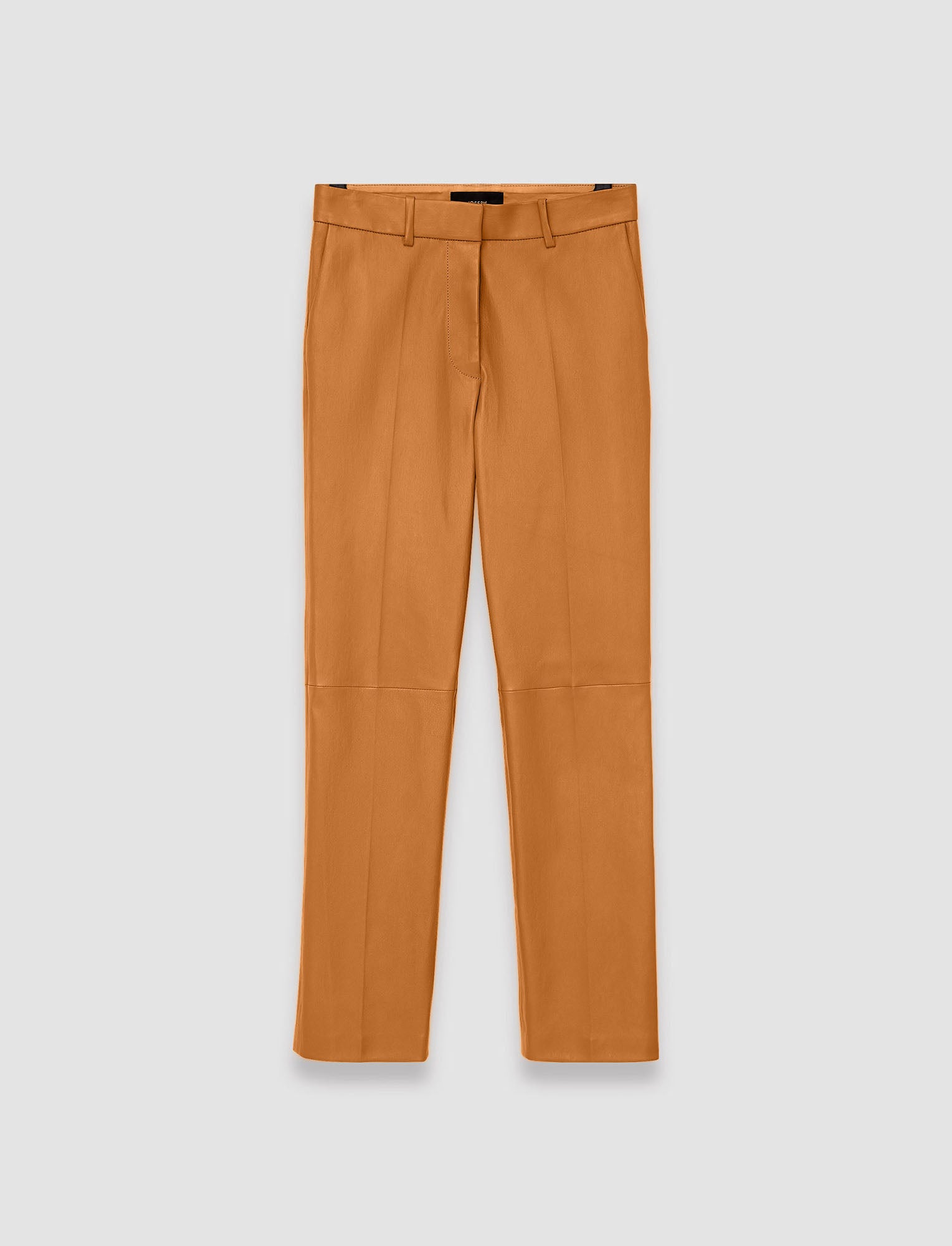 brown-coleman-leather-stretch-trousers-JOSEPH