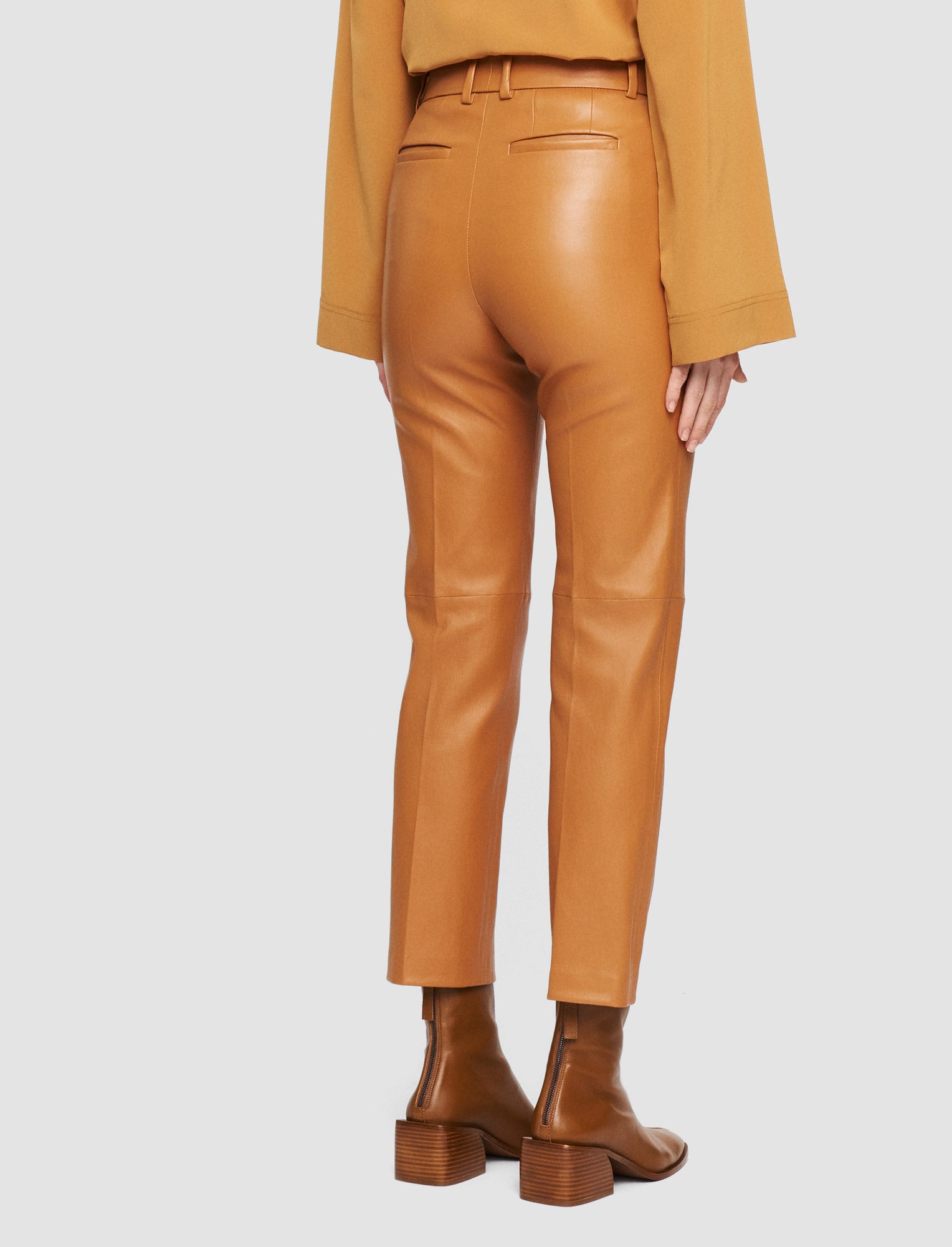 brown-coleman-leather-stretch-trousers-JOSEPH