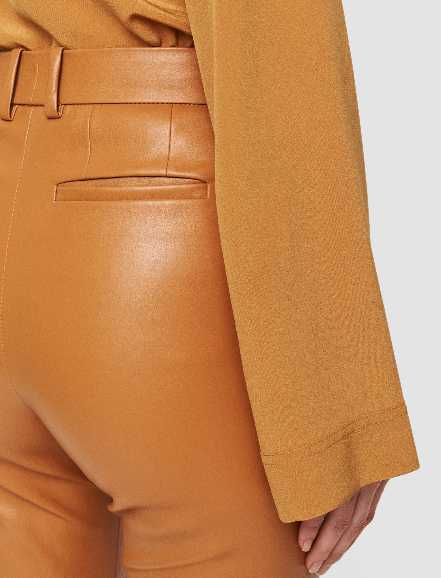 brown-coleman-leather-stretch-trousers-JOSEPH