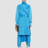 Blue Double Face Cashmere Garance Jacket - Joseph