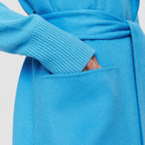 Blue Double Face Cashmere Garance Jacket - Joseph