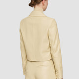 Beige Nappa Leather Jamot Jacket - Joseph