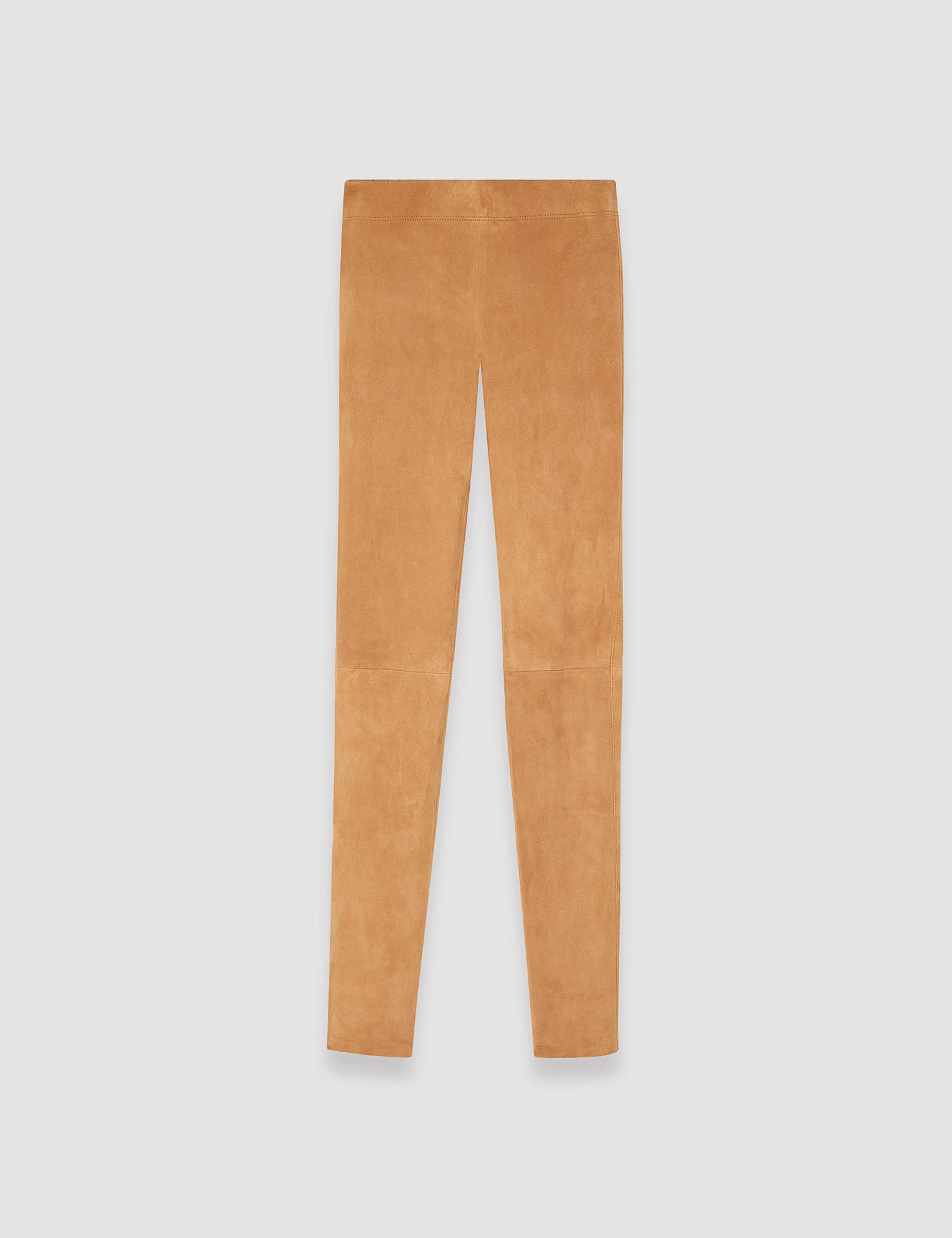 Brown Suede Stretch Leggings - Joseph