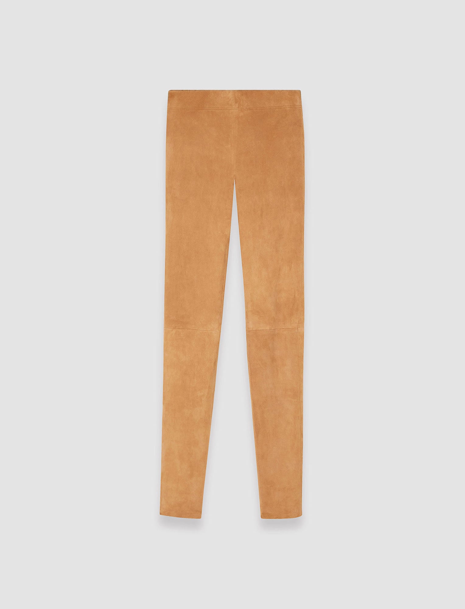 brown-suede-stretch-leggings-JOSEPH