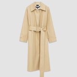 Beige Bonded Mac Lowendale Coat - Joseph