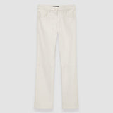 White Duke Leather Stretch Trousers - Joseph