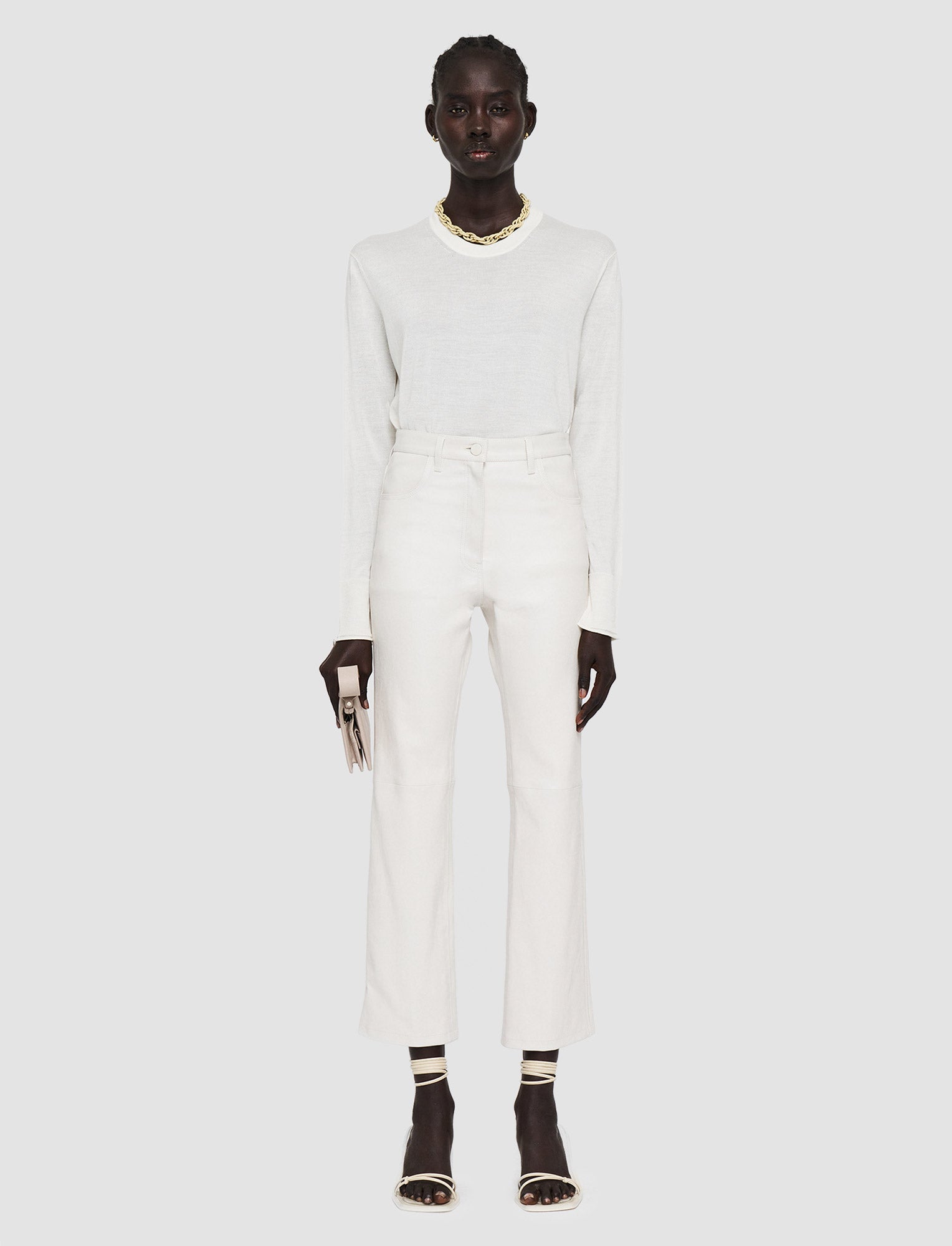 white-duke-leather-stretch-trousers-JOSEPH