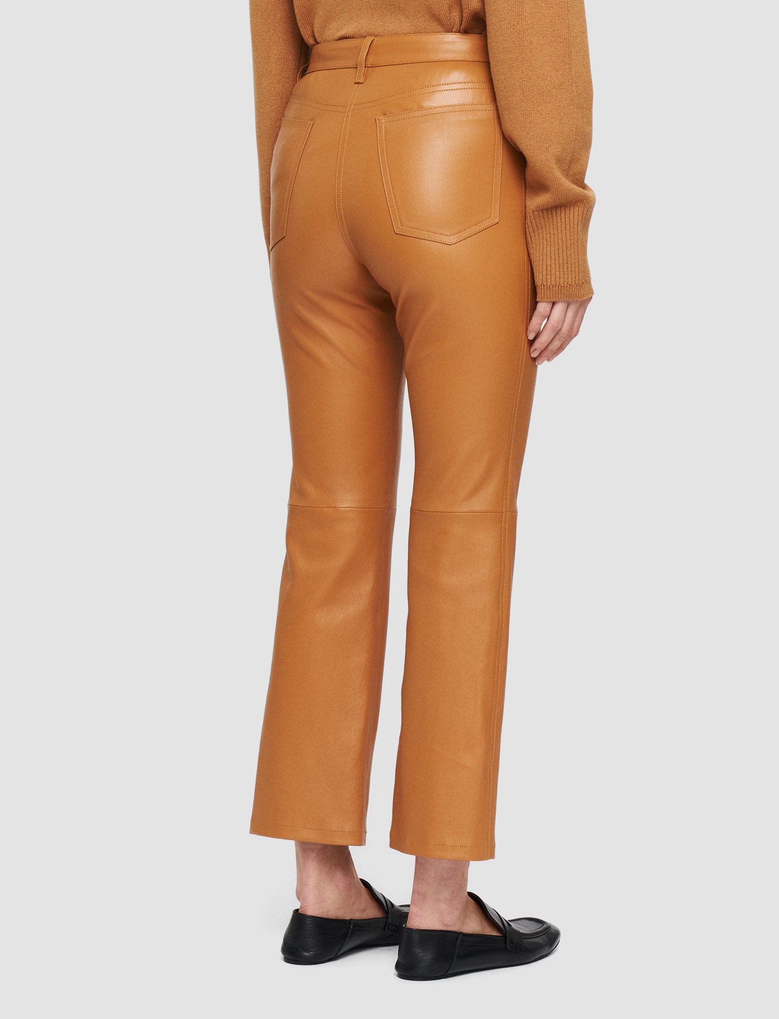 brown-duke-leather-stretch-trousers-JOSEPH