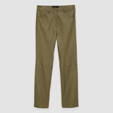 Green Duke Leather Stretch Trousers - Joseph